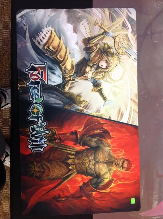FAIRA & MELGIS DUEL DECK PLAYMAT FORCE OF WILL - Photo 1/1