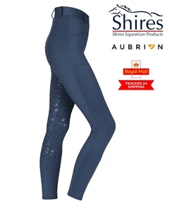 Shires Albany schwarz Damen Jodhpurs Reithose Griffsitz mit Handytasche - Bild 1 von 4