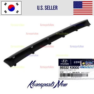 FRONT Bumper Lower Molding Center 86532K9000 ⭐OEM⭐ Hyundai Veloster N 2019-2022 - Picture 1 of 4