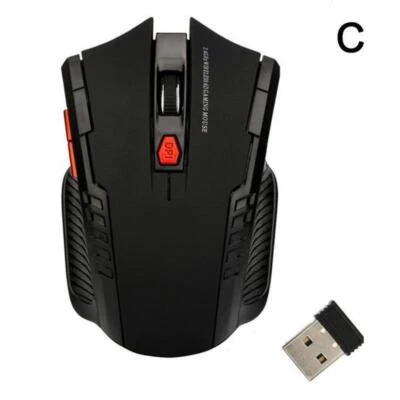 #.*-1x Wireless Mo.*e Mice Optical Scroll For PC Laptop USB Gaming Computer T2P8 - Image 1 of 4