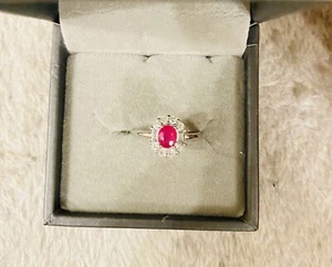 BRAND NEW Natural Ruby Ring w/ Giftbox - Picture 1 of 4