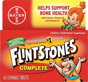 Flintstones Chewable Tablets Complete 60 Tablets