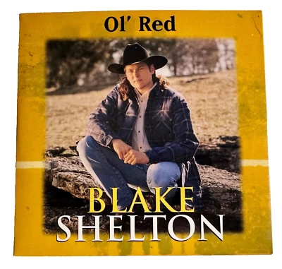 Blake Shelton cd Single Ol Red MEGA RARE OOP MINT - Image 1 of 2