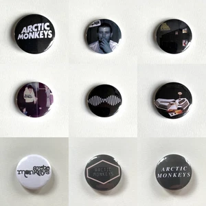 Arctic Monkeys Pin Button Badges 32mm In Size Indie Rock Logos & Album Covers