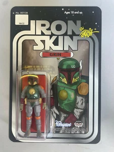 Ron English Iron Skin Grin NYCC 2021 EXCLUSIVE 38/50 signed By Ron English - Picture 1 of 8