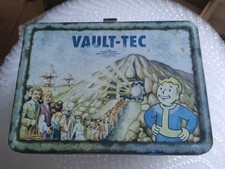 Fallout 3 Vault Tec Lunch box, Bobble head, Making of, Art work, Brotherhood of 