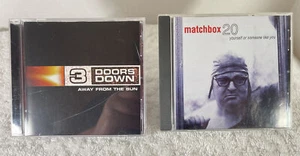 2 Rock CD's- 3 Doors Down- Away From the Sun & Matchbox 20- Yourself or Someone - Imagen 1 de 7