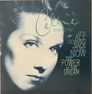 CELINE DION - IT’S ALL COMING BACK TO ME NOW - POWER OF DREAM 1996 CD Single - Picture 1 of 3