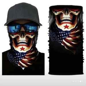 Motorcycle Sports Head Face Neck Cover Gaiter Tube Bandana Headwear Dustproof - Picture 1 of 5