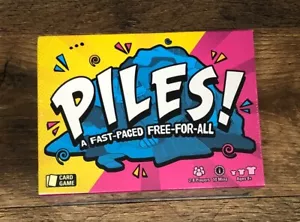 Piles Fast Paced Free For All Card Game 2-8 Players Brand New Sealed US Stocked - Picture 1 of 8