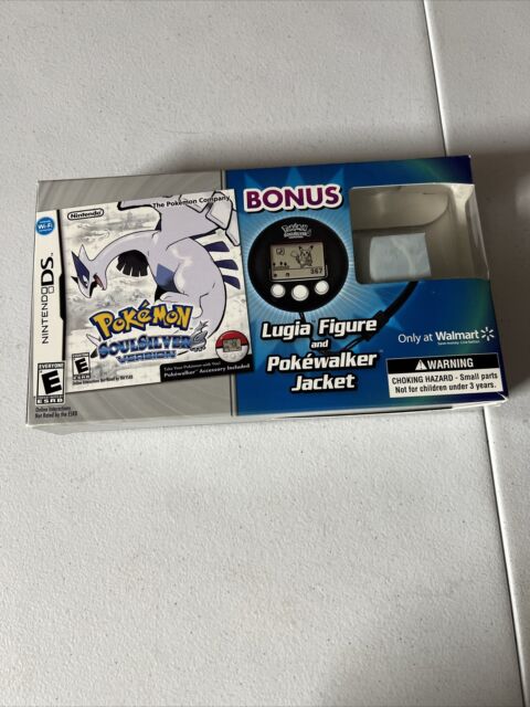 Nintendo Pokemon HeartGold w/ Bonus Figure and Walmart Exclusive Pokewalker  Holder (DS) 