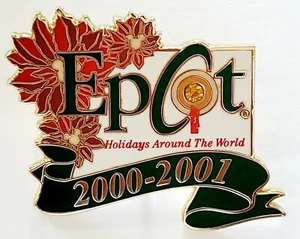  Disney world pin epcot 2000 le Christmas around the world vintage holidays - Picture 1 of 1