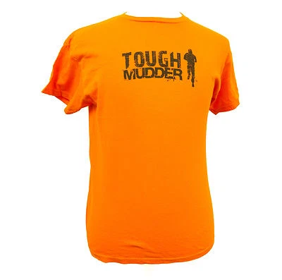 TOUGH MUDDER CHALLENGE LITTLE KID BOYS GIRLS T SHIRT ORANGE CREW 100% COTTON T11 - Image 1 of 2