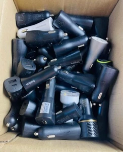 Lot Of 100 - OEM Assorted Car Chargers USB & USB-C - Mixed Colors - Used - Picture 1 of 1