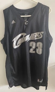 Camiseta Adidas 2009 LeBron James #23 Cleveland Cavaliers NBA cosida talla 2XL +2 - Imagen 1 de 6