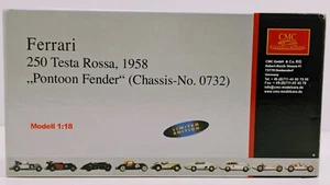 CMC 1:18 Diecast Ferrari 250 Testa Rossa 1958 "Pontoon Fender" #22 - NIOB - Picture 1 of 9