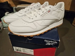 Reebok Classic Leather White Gum GY0956 Womens Size 10 New Trainer - Picture 1 of 8
