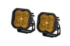Diode Dynamics For Ss3 Pro Abl - Yellow Flood Standard (Pair)
