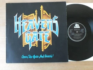 Heavens Gate Open The Gate And Watch GERMANY 1990 LP Vinyl vg++ - Picture 1 of 2
