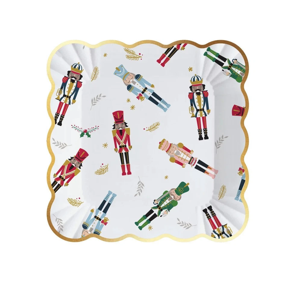 Harman - Merry Nutcracker 7" Plates 8ct - 9566899M - Image 1 of 1