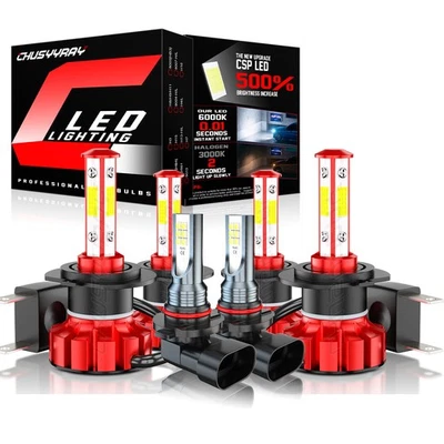 Para Kia Soul EV 2015 2016 2017 Combo H7 H7 y 9006 Faro LED Bombilla Antiniebla Foto 1 de 4