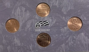 2025 PD BU Uncirculated Lincoln Shield Penny Cents set The Last Penny US Mint - Picture 1 of 2