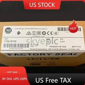 New Allen Bradley AB 1756-IRT8I SER A ControlLogix 8 Point RTD Thermocouple ！ - Picture 1 of 1