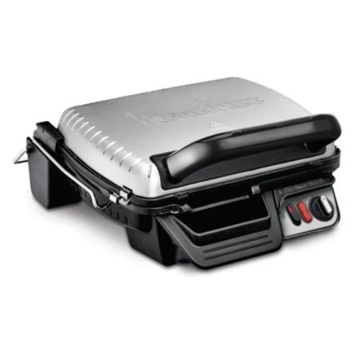 Moulinex Bistecchiera elettrica 2000W ULTRA COMPACT Comfort 3in1 Silver e Black - Immagine 1 di 1