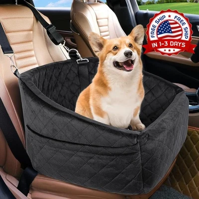 Asiento de coche para perros pequeños y medianos Foto 1 de 4