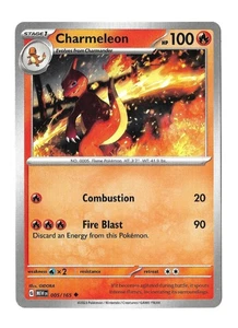 Charmeleon 005/165 Pokemon 151 Pokemon TCG - Picture 1 of 2