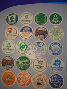 Neu Vintage Deutsch Bieruntersetzer Menge 20 Papieruntersetzer Quadratisch Rund 4,25" - Bild 1 von 10