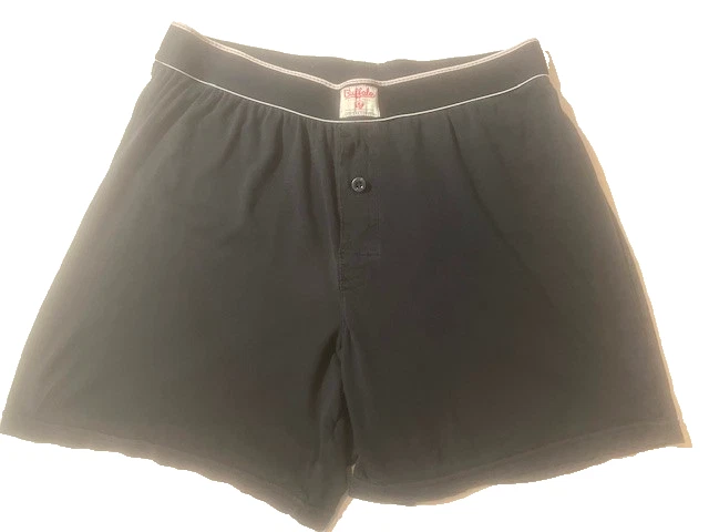 Calzoncillos boxer vintage BUFFALO para hombre negros tejidos de algodón suave talla M ropa interior Foto 1 de 4