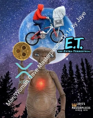 E.T./XRP For Life prints. 2) 11x14 - Image 1 of 4