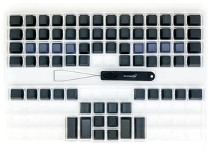 Advantage360 Blank Keycap Set PBT Plastic | 76 Key Set | Logo Keycap Puller - Picture 1 of 1
