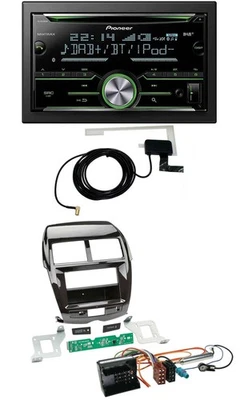 Pioneer CD USB MP3 Bluetooth 2DIN DAB Autoradio für Citroen C4 Mitsubishi ASX Pe - Bild 1 von 4