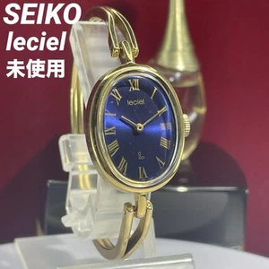 SEIKO LECIEL HAND-WOUND LADIES WRISTWATCH 70S VINTAGE JAPAN MADE OVAL CASE - Picture 1 of 10