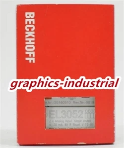 Neu im Karton Beckhoff EL3052 Modul Digitalmodul SPS EL3052 schneller Versand - Bild 1 von 5