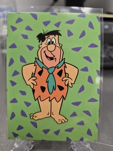 Tarjeta de dibujos animados Fred Flintstone 1994 Cardz Flintstones #51 paquete fresco - Imagen 1 de 2