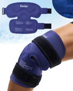 14.4" Ice Pack for Knee Pain Relief Reusable Gel Ice Pack Wrap for Injuries K... - Picture 1 of 8