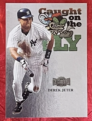 1999 Fleer Metal Universe #238 FOIL Derek Jeter New York N.Y. Yankees HOF - Image 1 of 2