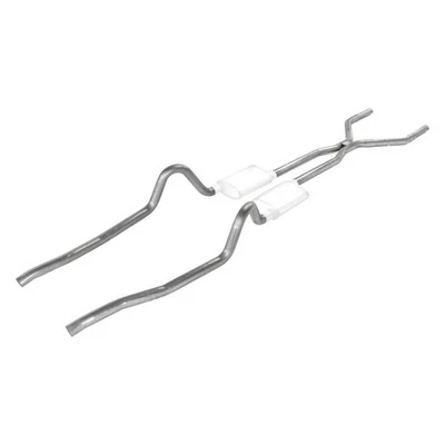 For Dodge Dart 67-73 Exhaust System Pypes 409 SS H-Bomb Crossmember-Back Exhaust Foto 1 de 4