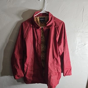 Outbrook Regenjacke leicht Gr. M/L Damen Kapuze Vinyl - Bild 1 von 4