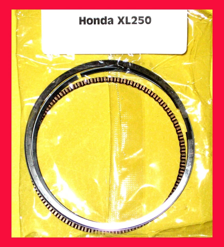 ¡Juego de anillos de pistón Honda XL250! 1972 1973 1974 1975 1976 1977 estándar STD. talla  Foto 1 de 1