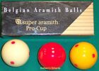 Belgian Aramith Pro Cup (TV) Carom/Billiard Balls - Spotted - 61.5mm