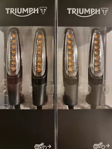 TRIUMPH TIGER SPORT 800 LED SCROLLING INDICATORS A9838312 A9838163 - Picture 1 of 5