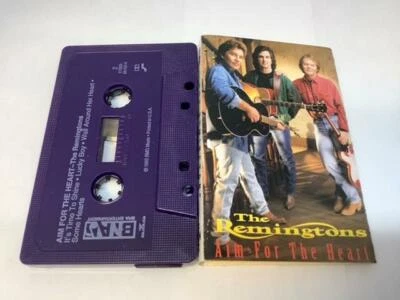 THE REMINGTONS Audio Cassette Tape AIM FOR THE HEART 1993 BMG Music USA 66152-4 - Image 1 of 4