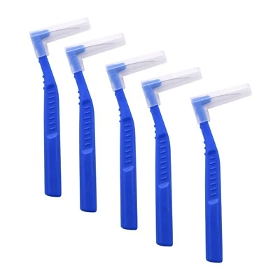 Cepillo dental ángulo interdental 25-100 piezas palillo de dientes herramienta de limpieza dental reutilizable Foto 1 de 4