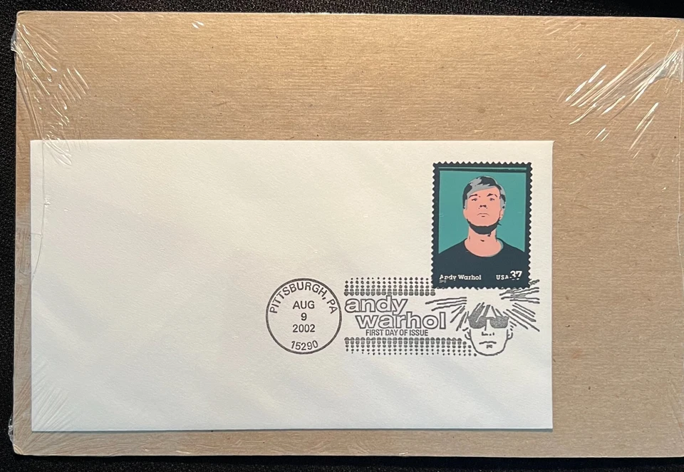 USPS-Scott #3652-(ANDY WARHOL)-37c-FDC-2002-(MNH)-Original Sealed Package-NICE! - Image 1 of 3