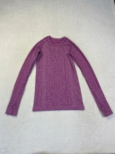 Lululemon Rest Less Pullover in Heathered Ultra Violet Size 4 - Picture 1 of 7