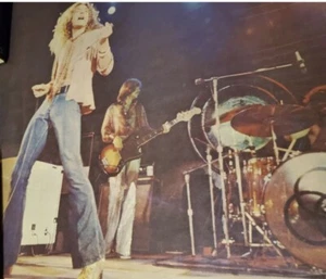 1974 Led Zeppelin Vtg Poster Concert ZOSO Original Live Plant Page Bonham SEALED - Picture 1 of 6